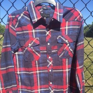 Twentyone Men Button Up Dress Shirt Medium